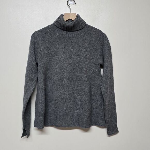 CO Sweaters - CO Collection Sweater XS 100% Cashmere Relaxed Fit Knit Turtleneck Quiet Luxury